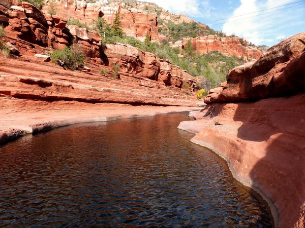 Bassin naturel Slide Rock