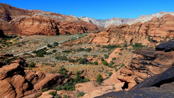 Hidden Pinyon Trail overlook Utah