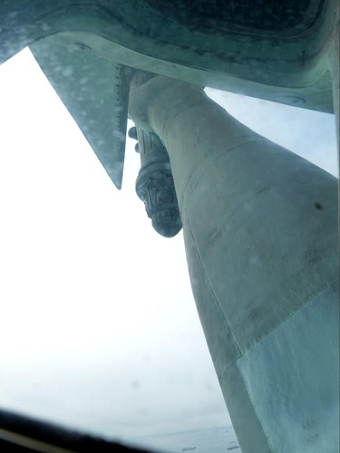 Vue insolite depuis la couronne de la Statue de la Liberté