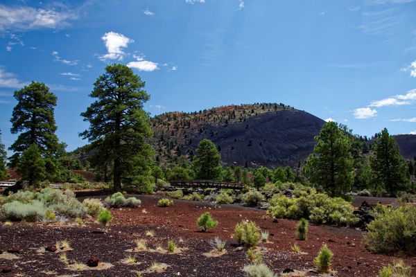 Bonito Vista Trail Sunset Crater Volcano Arizona