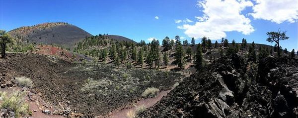 Lenox Crater Trail Sunset Crater Volcano Arizona
