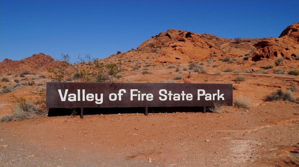 Panneau Valley of Fire State Park