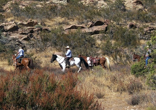 Balade à cheval Vasquez Rocks