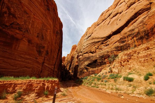 Accès Bulskin Gulch Utah USA