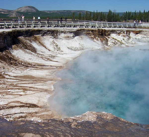 Excelcior Geyser Crater Yellowstone