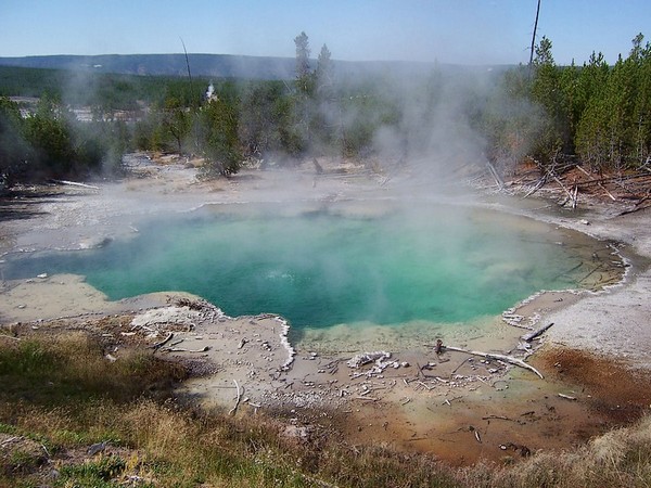 Emerald Spring Yellowstone