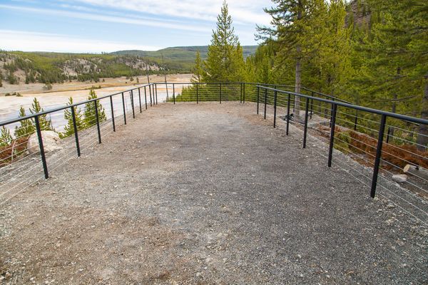 Grand Prismatic Spring Overlook Trail Yellowstone