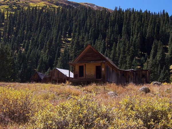 Maison abandonnée Animas Forks
