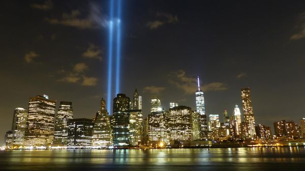 Tribute in Light hommage 11 septembre Manhattan New York