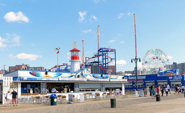Boardwalk Coney Island Brooklyn New York