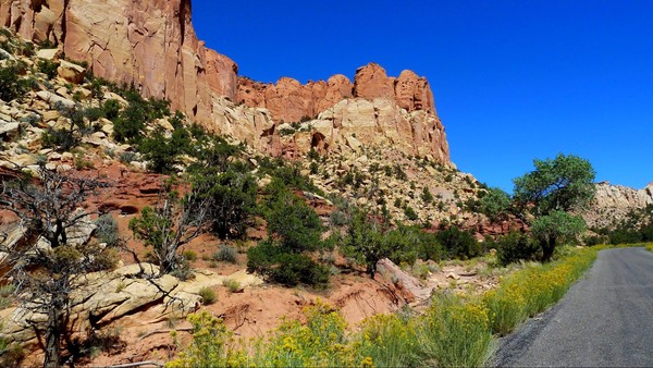 Circle Cliffs Burr Trail Road Utah