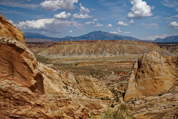 Switchbacks Burr Trail Road Utah