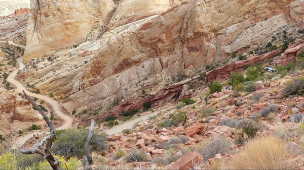Switchbacks Burr Trail Road Utah