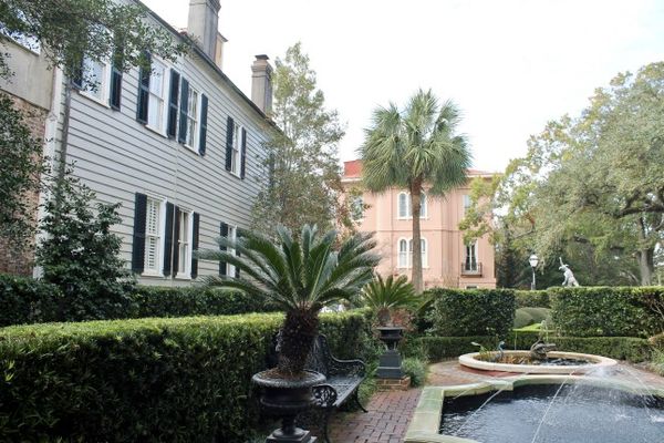 Jardins Calhoun Mansion Charleston Caroline du Sud