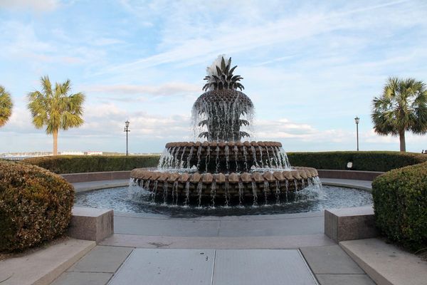Pineapple Fountain Charleston Caroline du Sud