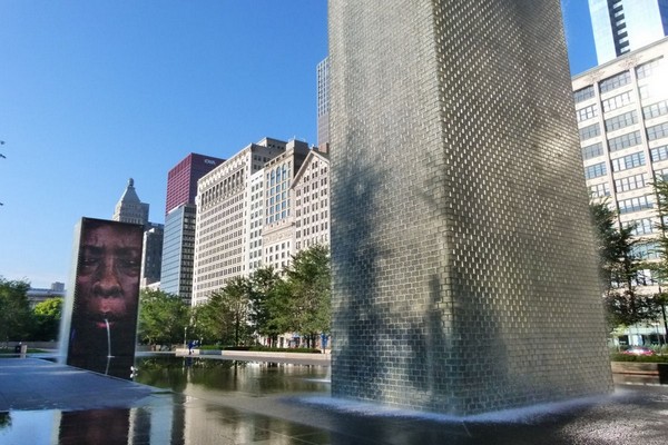 Crown Fountain Chicago