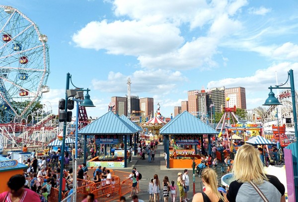 Luna Park Coney Island Brooklyn New York USA