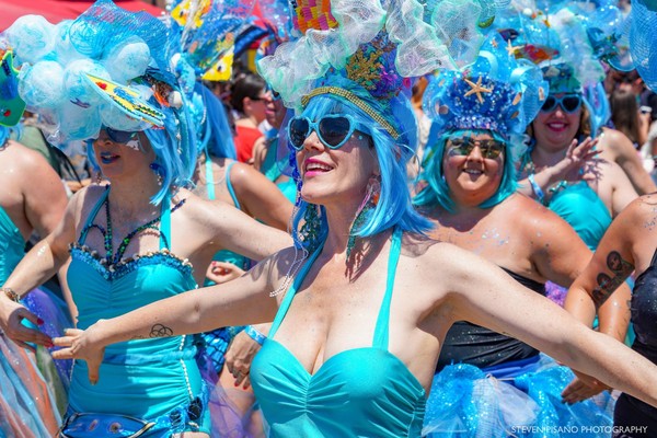 Mermaid Parade Coney Island Brooklyn New York USA