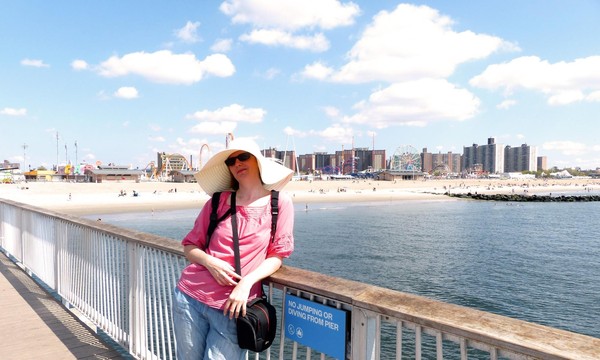 Riegelmann Boardwalk Coney Island Brooklyn New York USA