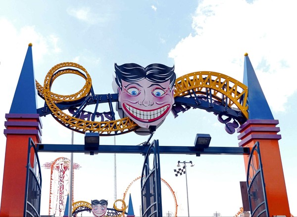 Funny Face aujourd’hui Coney Island Brooklyn New York USA