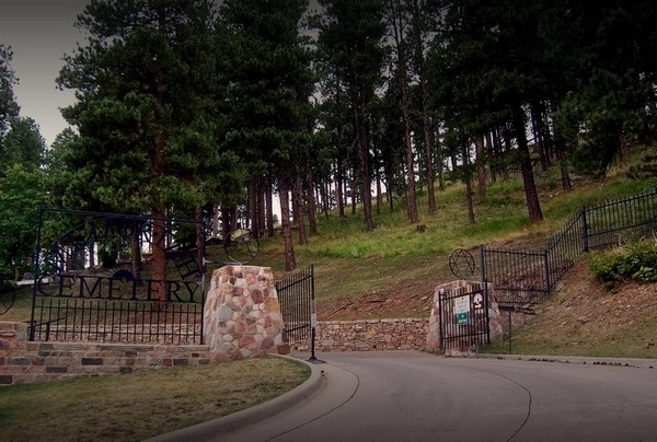 Entrée du Mount Moriah Cemetary Deadwood