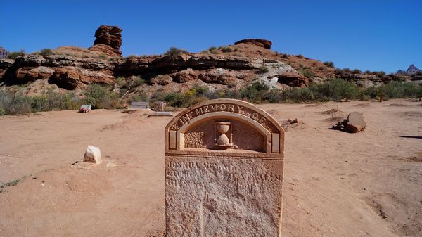 Cimetière Grafton Ghost Town Utah