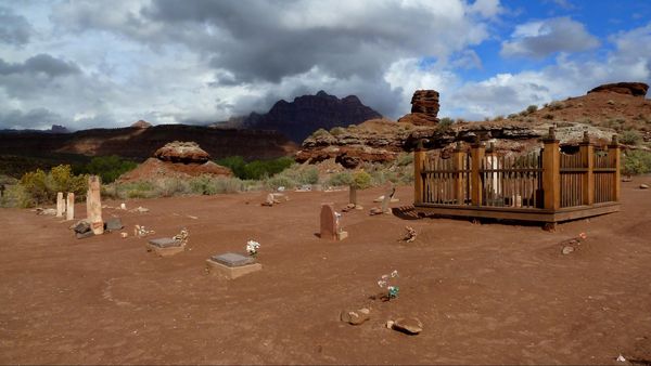 Berry Memorial Cimetière Grafton Ghost Town Utah