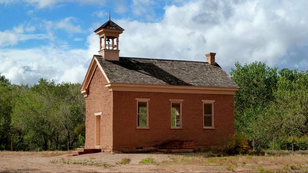 L'école-église Grafton Ghost Town
