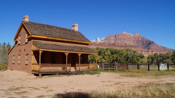 La maison Russell Grafton Ghost Town Utah