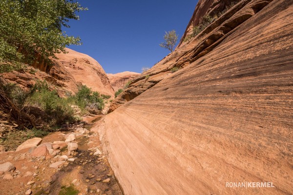 Randonnée vers Broken Bow Arch Utah