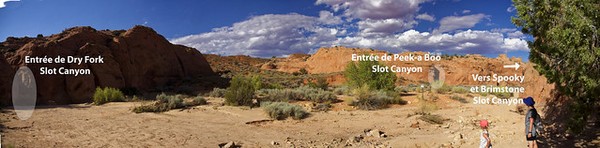 Dry Fork Trailhead Hole in the Rock Road Utah