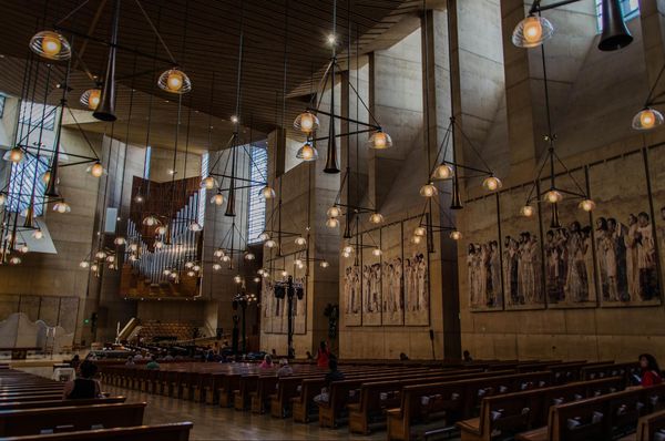 Intérieur de Our Lady of Angels Los Angeles