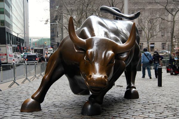 Charging Bull, le taureau de Wall Street New York