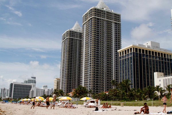 Front de mer plage Miami Beach