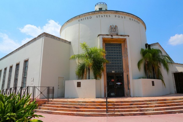 The United States Post Office Art Deco District Miami
