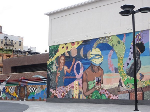 Fresque à Harlem Manhattan New York