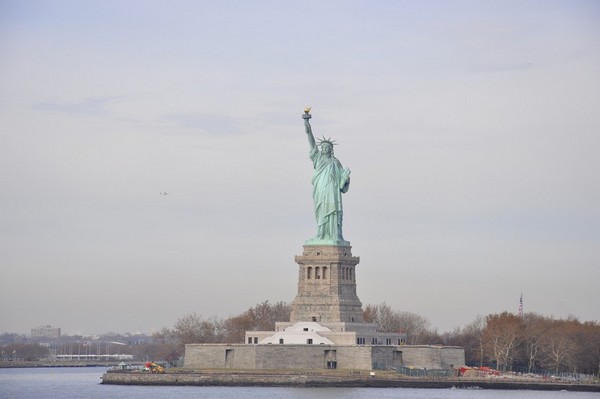 La Statue de la Liberté vue depuis le Ferry de Staten Island