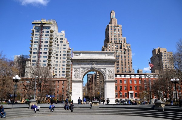 Standford White Arch Washington Square Park Manhattan New York
