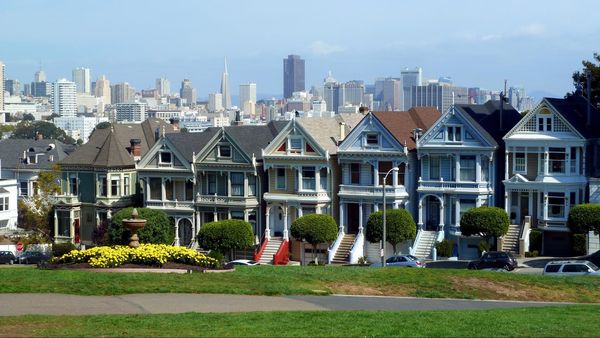 Painted Ladies San Francisco Californie