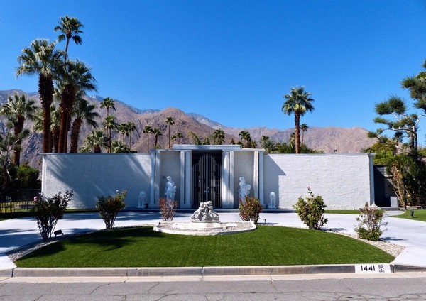 L'une des nombreuses maisons de Liberace Palm Springs