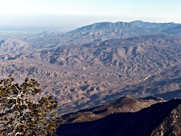 Vue depuis le Mount San Jacinto