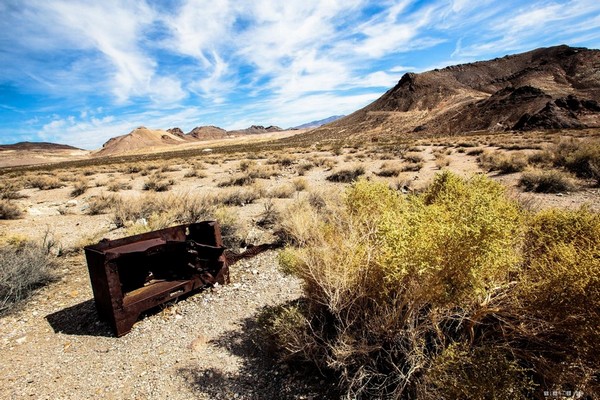 Rhyolite ville fantôme Nevada