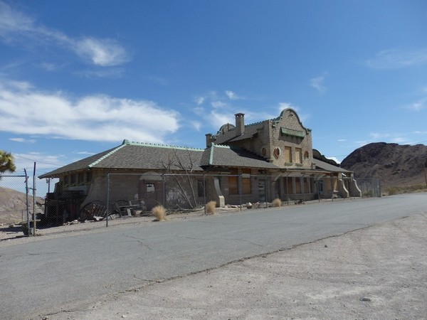 The Las Vegas & Tonopah Railroad Depot Rhyolite Nevada