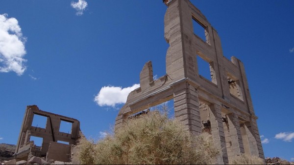 Banque Cook Rhyolite Ghost Town