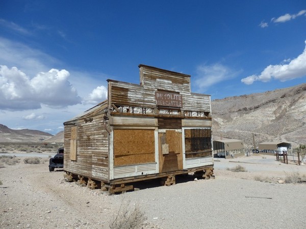 Rhyolite Mercantile en mai 2013