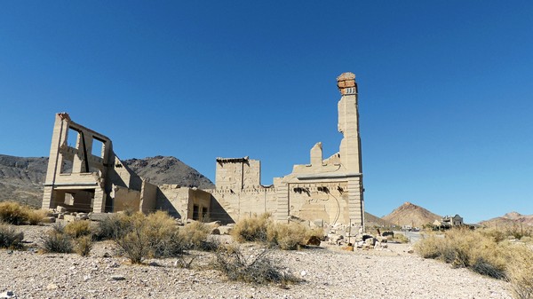 Banque Cook Rhyolite Ghost Town Nevada