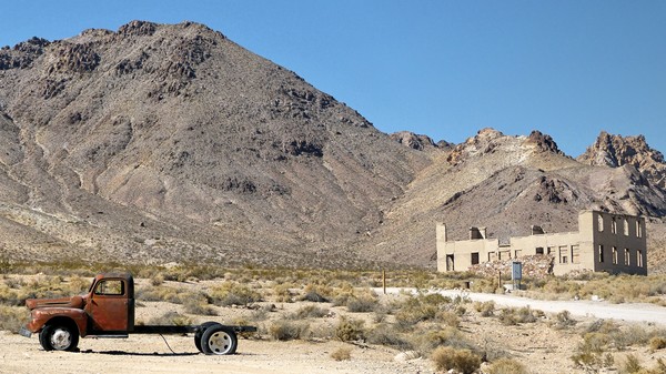 L'école de Rhyolite Ghost Town Nevada