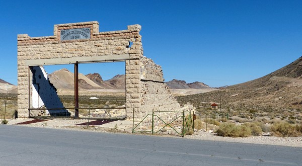 HD & LD Porter Store Rhyolite Ghost Town Nevada