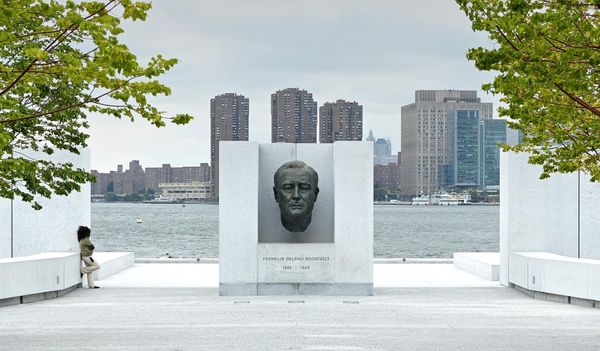 Franklin D. Roosevelt Four Freedoms Park Roosevelt Island New York