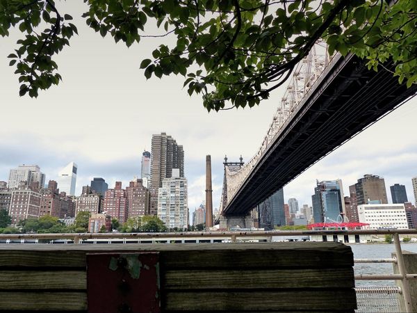 Manhattan vu depuis Roosevelt Island New York